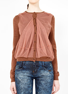 Long Sleeve Frill Top